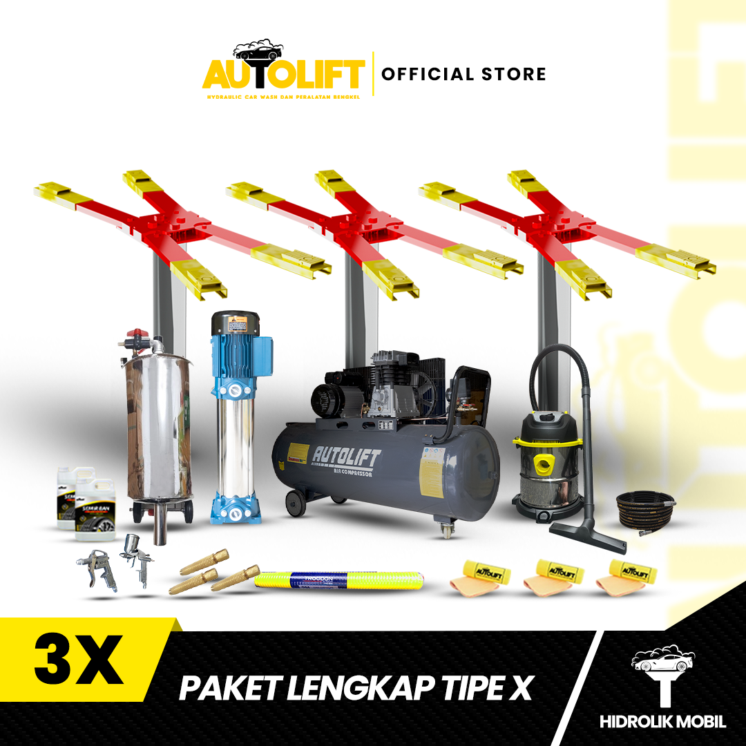 Paket Usaha 3 Hidrolik Mobil Tipe X